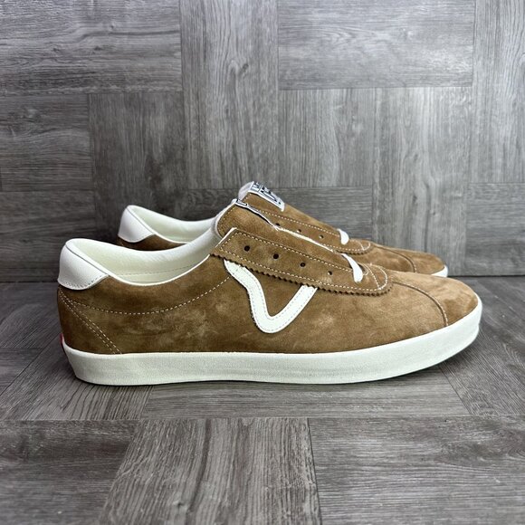 Vans Sport Low Men's size 13 Tan Suede Skateboarding Shoes - Picture 1 of 8